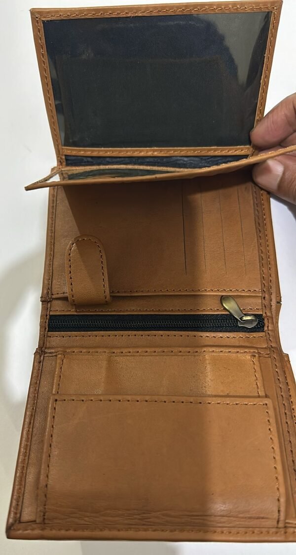 Genuine Leather Men Wallets  محافظ جلدية طبيعية للرجال - Image 4