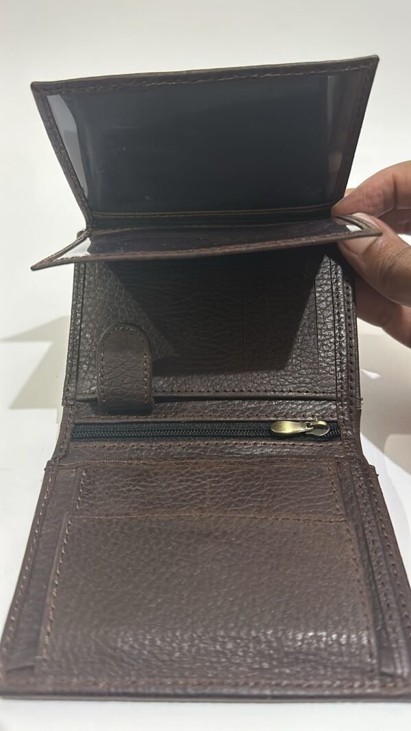 Genuine Leather Men Wallets  محافظ جلدية طبيعية للرجال - Image 3