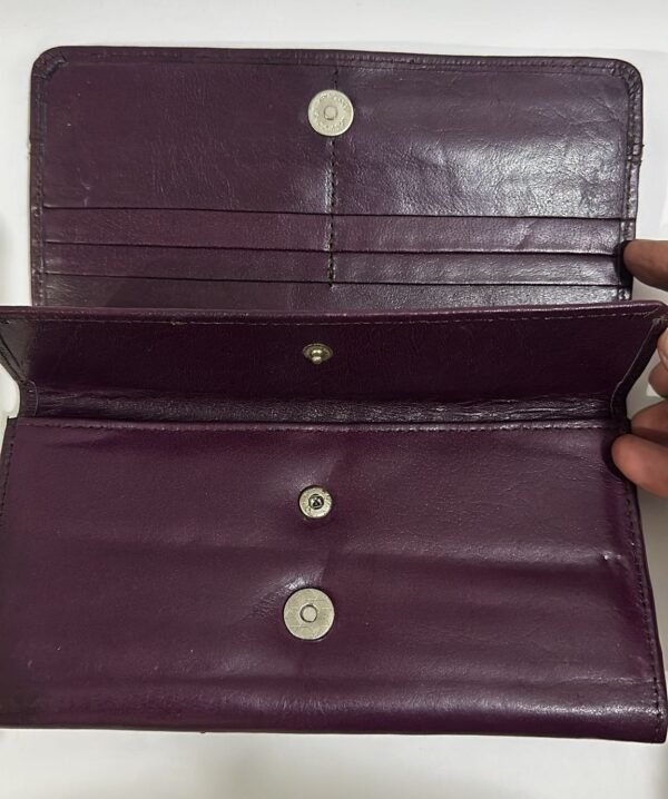 براثن نسائية من الجلد الطبيعي Genuine Leather Women Clutches - Image 3