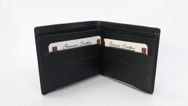 Genuine Leather Men Wallet محافظ جلدية طبيعية للرجال - Image 3
