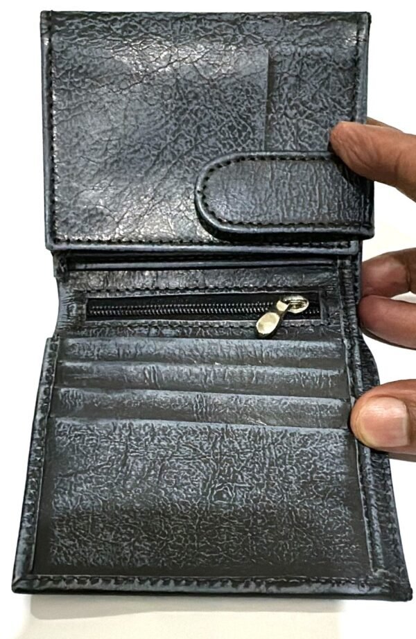 Genuine Leather Men Wallet محافظ جلدية طبيعية للرجال - Image 3
