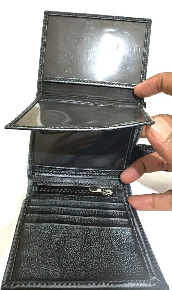 Genuine Leather Men Wallet محافظ جلدية طبيعية للرجال - Image 4